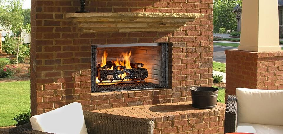 Outdoor Lifestyles Villawood Wood Fireplace