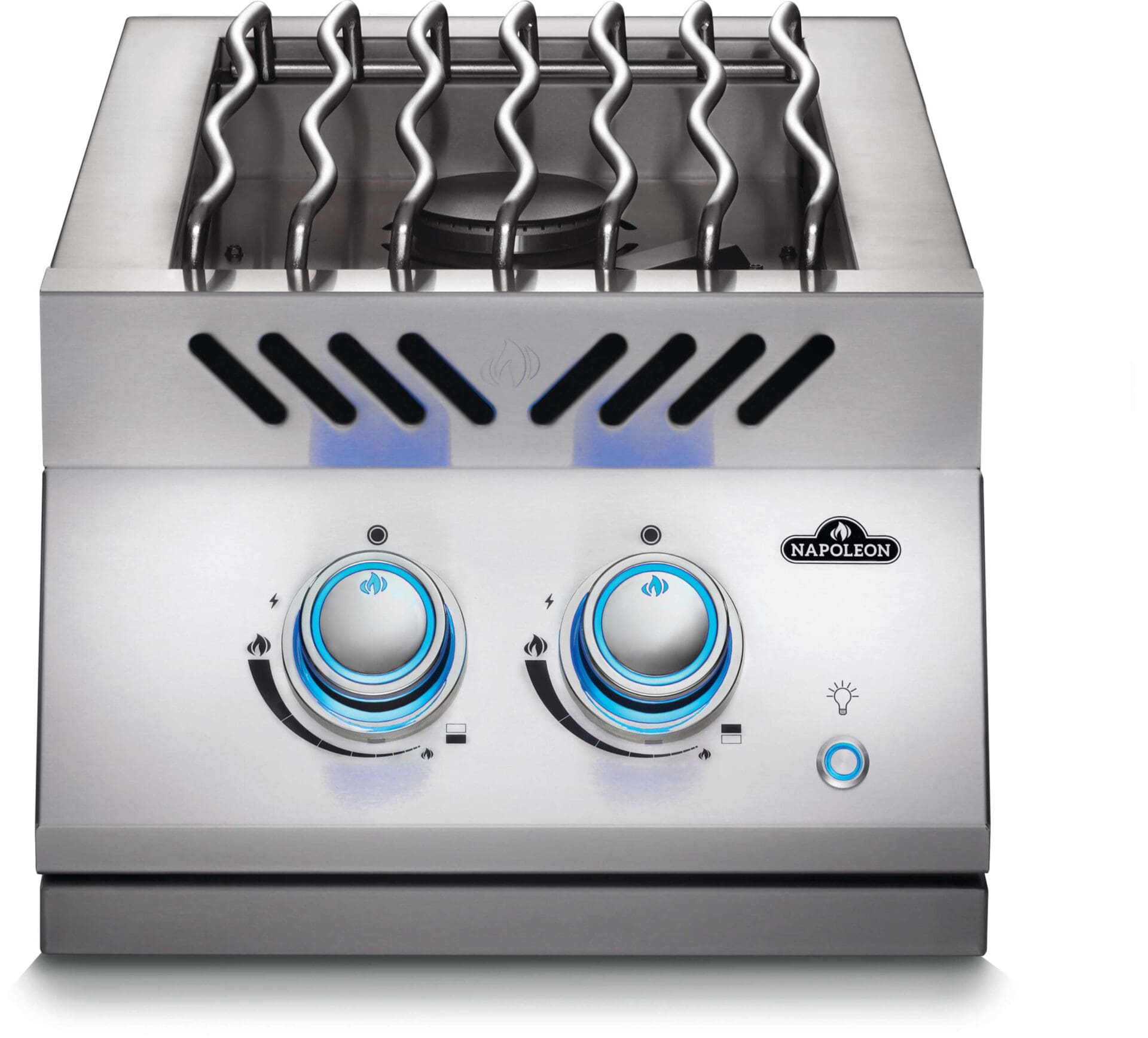 Napoleon - Built-in 700 Series 12" Inline Dual Range Burner Natural Gas, Stainless Steel