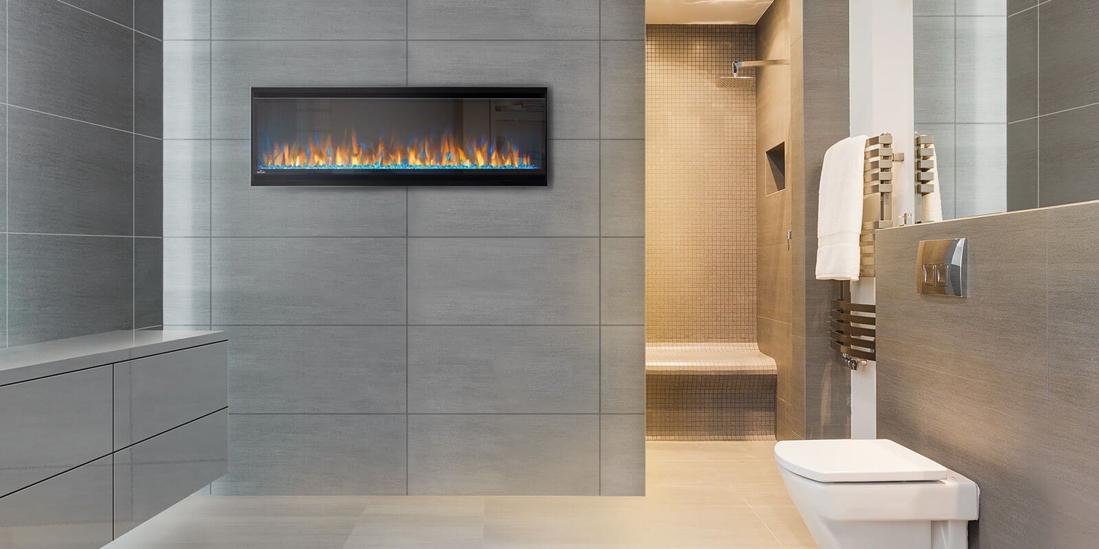 Napoleon - Alluravision™ 50 Slimline Electric Fireplace