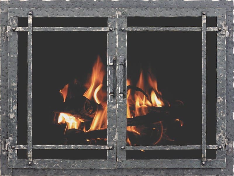 Stoll Rustic Fireplace Doors