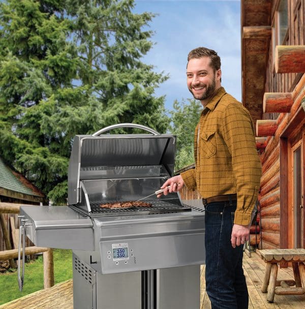 Memphis Grills - BEALE STREET STAINLESS STEEL PELLET GRILL CART - Image 3