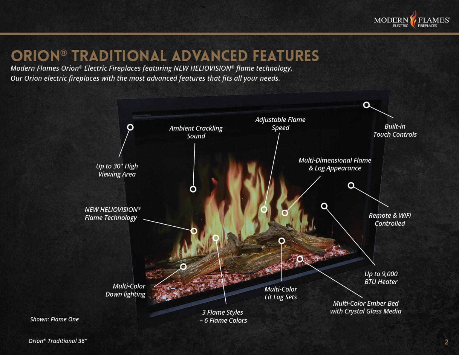 Modern Flames Orion Traditional Insert - Image 3