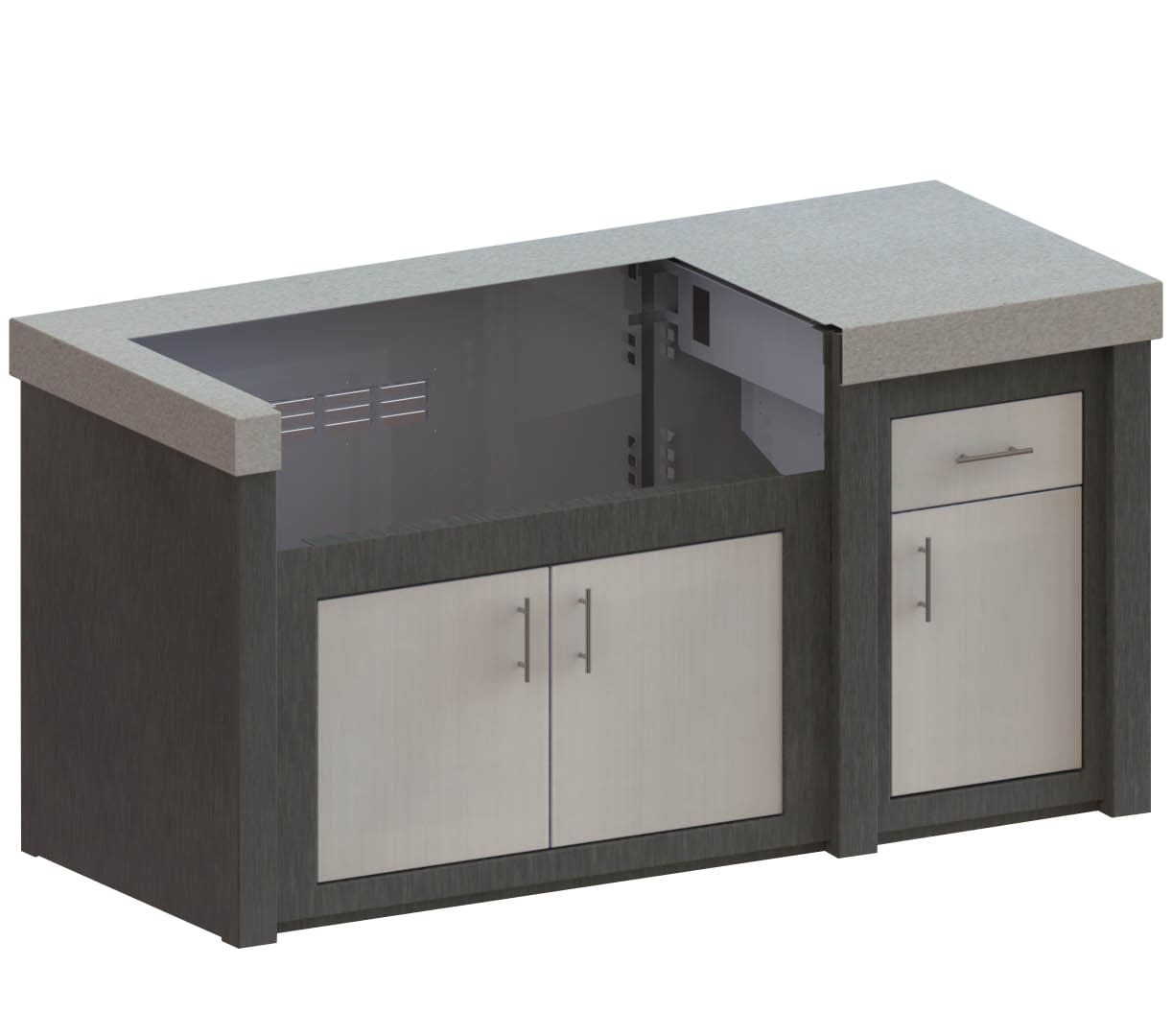 Stoll Outdoor - 71" Outdoor Kitchen Island