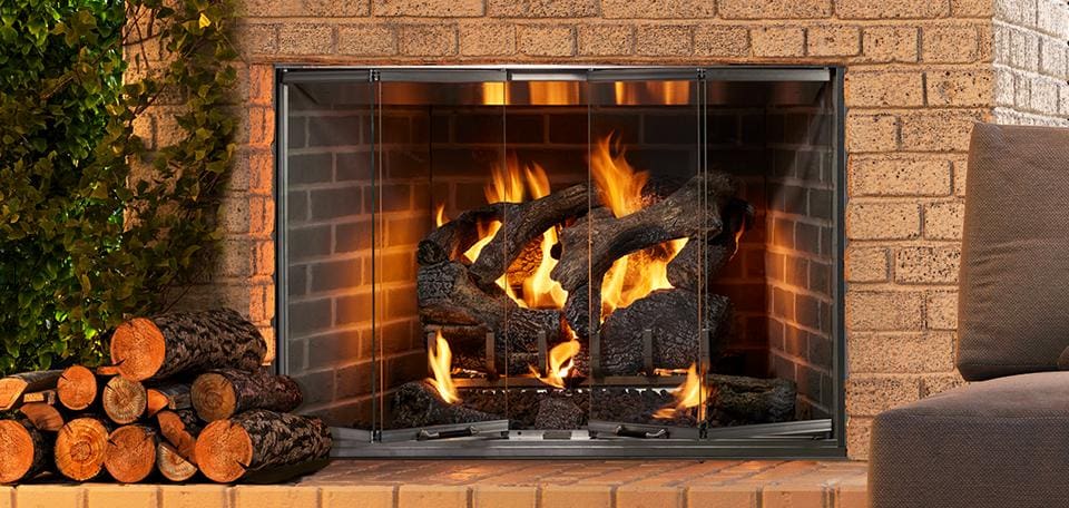 Outdoor Lifestyles Cottagewood Wood Fireplace