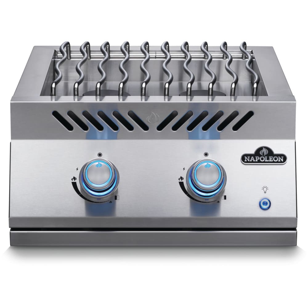 Napoleon - Built-In 700 Series 18" Dual Range Top Burner Natural Gas, Stainless Steel