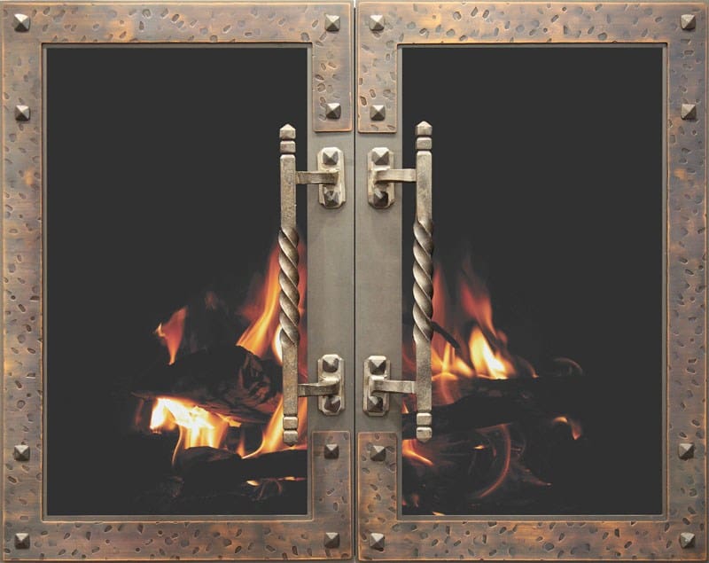 Stoll Rustic Fireplace Doors - Image 7